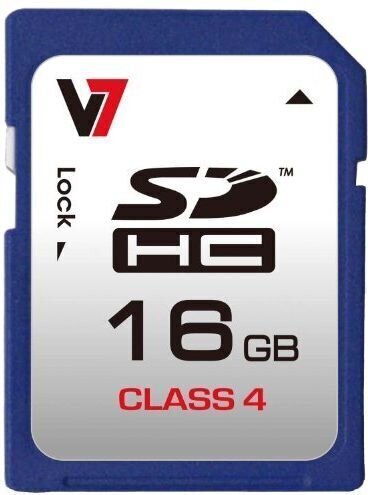 V7 SDHC 16GB hind ja info | Fotoaparaatide mälukaardid | kaup24.ee