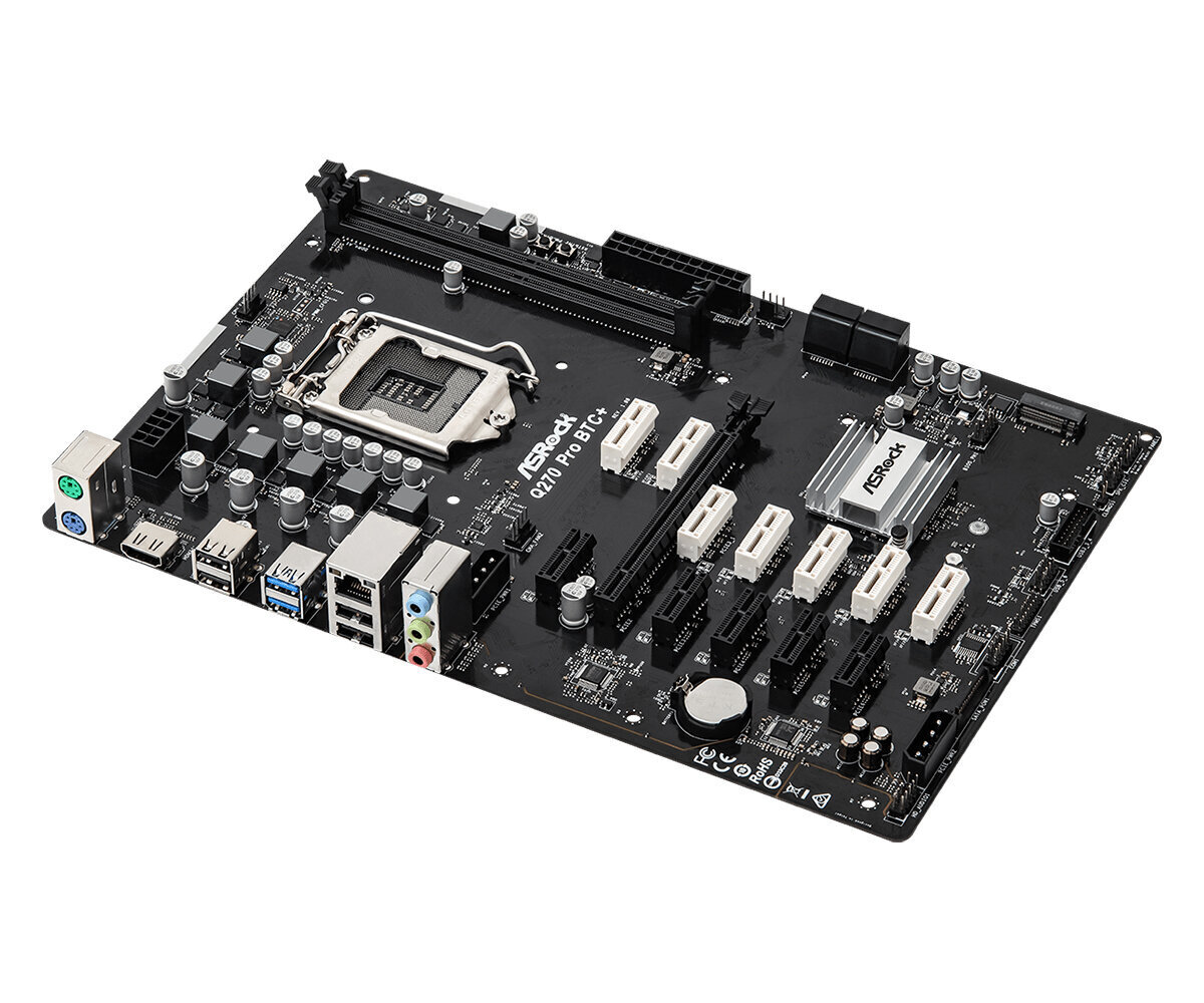 ASRock Q270 PRO BTC+ hind ja info | Emaplaadid | kaup24.ee