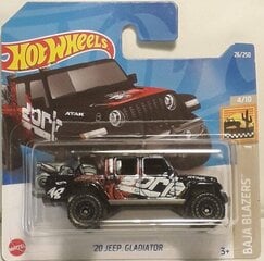 Автомодель 2022 - 026 - HCT50 Hot Wheels '20 JEEP Gladiator цена и информация | Развивающий мелкую моторику - кинетический песок KeyCraft NV215 (80 г) детям от 3+ лет, бежевый | kaup24.ee