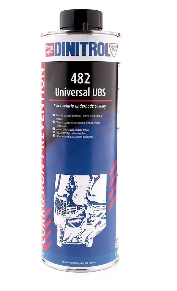 Põhjakaitseaine Dinitrol UBS 482 (must) 1 L цена и информация | Autokeemia | kaup24.ee