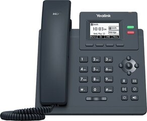 Yealink YE-T31P, must цена и информация | Стационарные телефоны | kaup24.ee