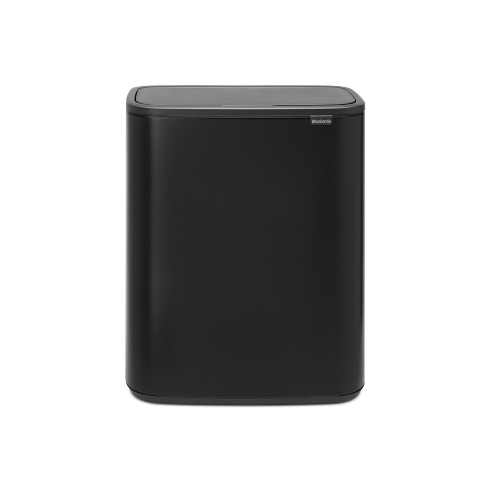 Prügikast, Bo Touch Bin 60L Matt Black hind ja info | Prügikastid | kaup24.ee