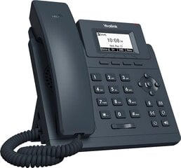 Yealink SIP-T30, must цена и информация | Стационарные телефоны | kaup24.ee