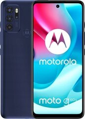 Motorola Moto G60S, 6/128 GB, Dual SIM, Blue цена и информация | Мобильные телефоны | kaup24.ee