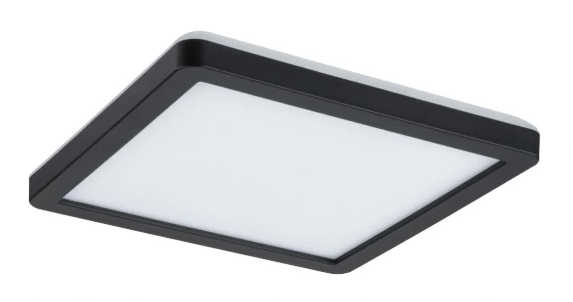 Paulmann LED Panel Atria Shine ruut 190x190mm 4000K Must цена и информация | Süvistatavad ja LED valgustid | kaup24.ee