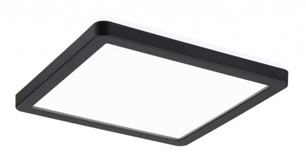 Paulmann LED Panel Atria Shine ruut 190x190mm 4000K Must hind ja info | Süvistatavad ja LED valgustid | kaup24.ee