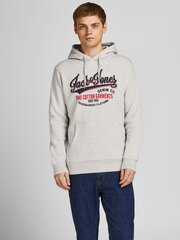 Мужская спортивная кофта Jack & Jones 12189736*01, светло-серая цена и информация | Мужские толстовки | kaup24.ee