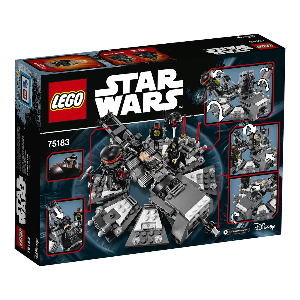 75183 LEGO® Star Wars Darth Vaderi ümberkujundamine hind ja info | Klotsid ja konstruktorid | kaup24.ee