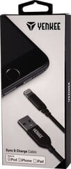 Yenkee 30016081 USB 2.0, 2 m hind ja info | Mobiiltelefonide kaablid | kaup24.ee