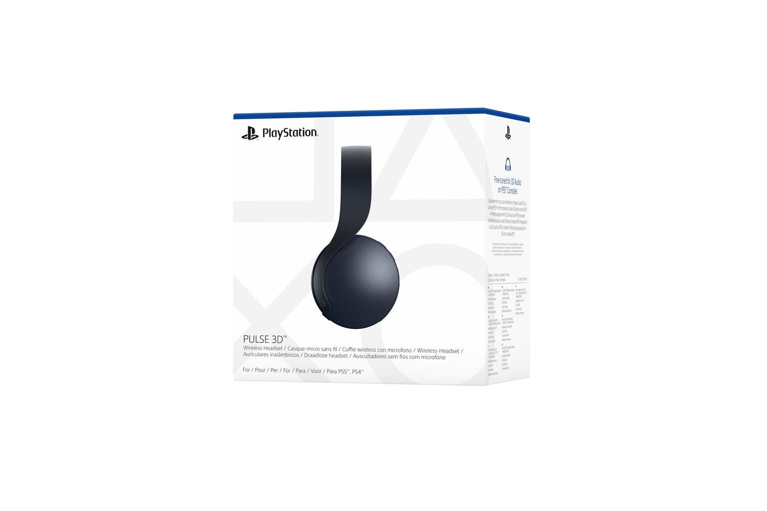 Sony Pulse 3D PS5 Must hind ja info | Kõrvaklapid | kaup24.ee