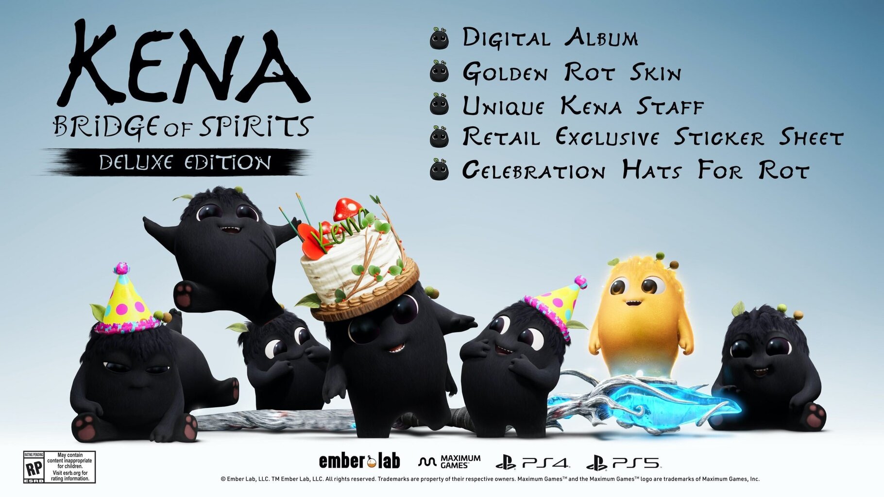 Kena: Bridge of Spirits - Deluxe Edition - EN/FR/ES/IT (PS5) hind ja info | Arvutimängud, konsoolimängud | kaup24.ee