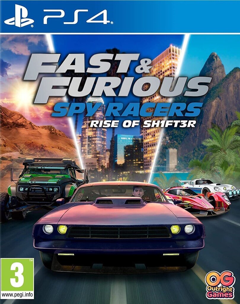 Fast and Furious Spy Racers: Rise of Shift3r PS4 hind ja info | Arvutimängud, konsoolimängud | kaup24.ee
