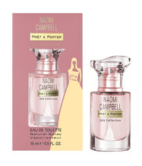 Naomi Campbell Pret a Porter Silk Collection EDT naistele 15 ml hind ja info | Naiste parfüümid | kaup24.ee