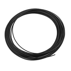 Universal PLA 1.75 mm filament wire for any 3D Printing Pen Riff - Black - 10 m цена и информация | Смарттехника и аксессуары | kaup24.ee