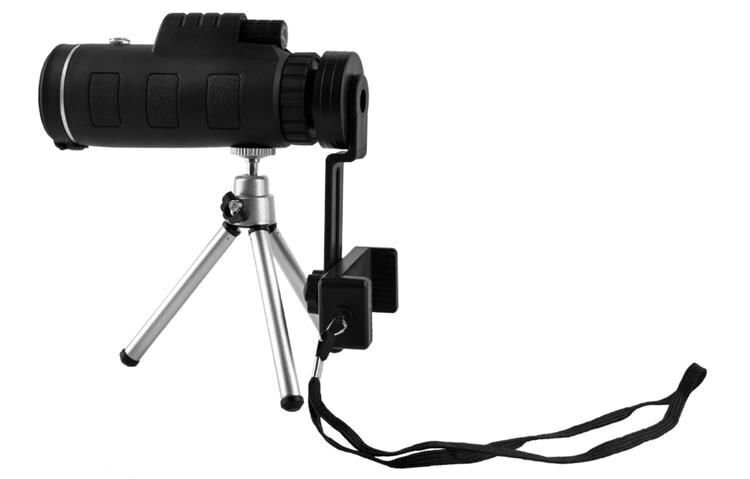 RoGer Tripod Stand / Lens Telescope / Black цена и информация | Selfie sticks | kaup24.ee