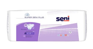 Подгузники Super Seni Plus, S размер, 30 шт. цена и информация | Подгузники, прокладки, одноразовые пеленки для взрослых | kaup24.ee