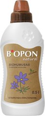 BIOPON NATURAL Биогумус для цветущих растений цена и информация | Жидкие удобрения | kaup24.ee