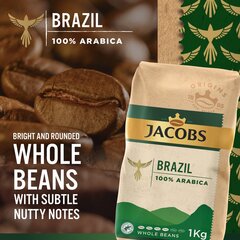 Кофе в зернах Jacobs Origins Brazil, 1 кг цена и информация | Kohv, kakao | kaup24.ee