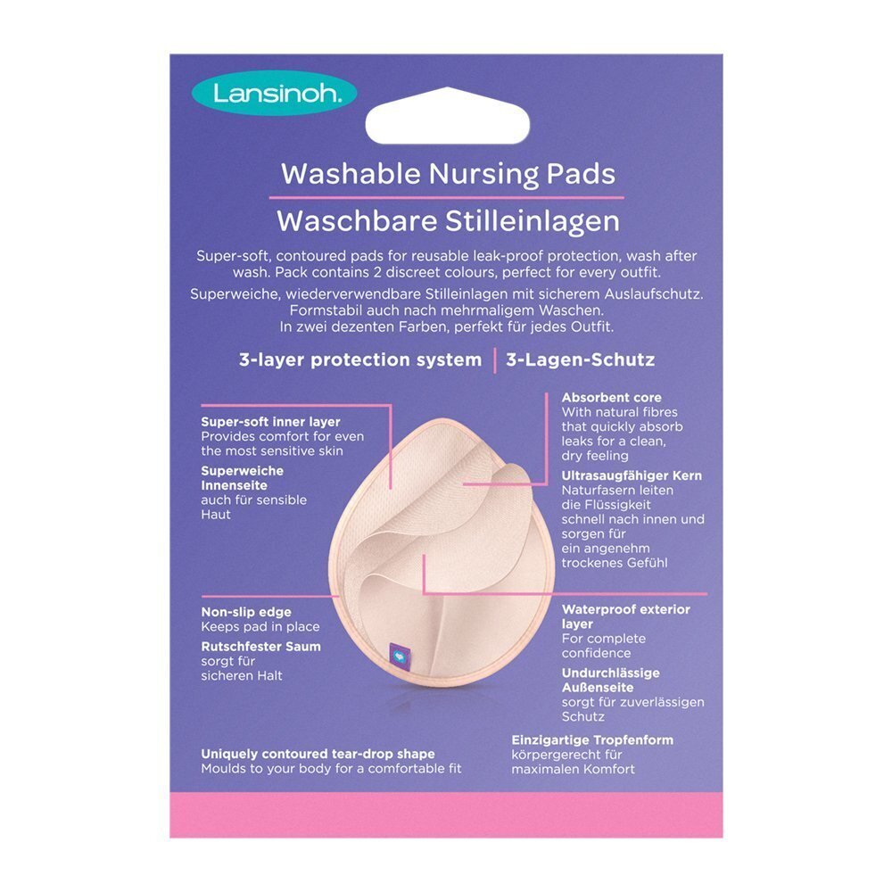 Lansinoh® PESTAVAD rinnapadjad 8tk (roosa 4tk ja must 4tk) hind ja info | Sünnitusjärgne aluspesu | kaup24.ee