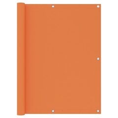 vidaXL rõdusirm, oranž, 120 x 600 cm, oxford-kangas hind ja info | Päikesevarjud, markiisid ja alused | kaup24.ee
