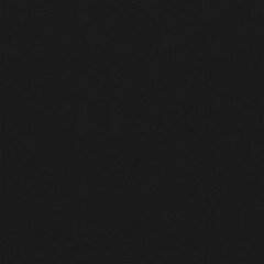 vidaXL rõdusirm, must, 75 x 600 cm, oxford-kangas hind ja info | Päikesevarjud, markiisid ja alused | kaup24.ee