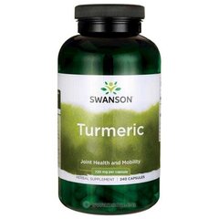 Swanson Kurkum 720 mg 240 kapslit hind ja info | Vitamiinid, toidulisandid, preparaadid tervise heaoluks | kaup24.ee