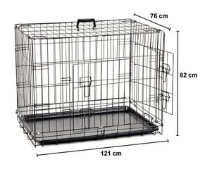 Transpordipuur hind ja info | Transportkorvid, puurid | kaup24.ee