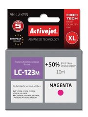 Tint ActiveJet AB-123MN | Magenta | 10 ml | Brother LC123M LC121M цена и информация | Картриджи для струйных принтеров | kaup24.ee