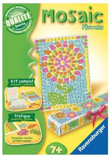 Ravensburger Mosaic Flowers, Li R18327 hind ja info | Arendavad mänguasjad | kaup24.ee