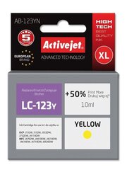 Tint ActiveJet AB-123YN | Yellow | 10 ml | Brother LC123Y LC121Y цена и информация | Картриджи для струйных принтеров | kaup24.ee