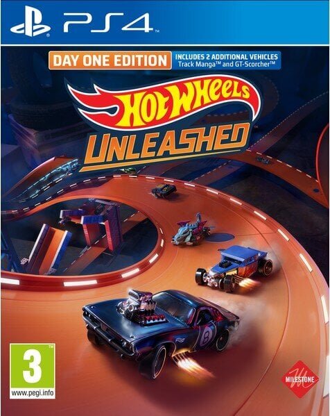 Hot Wheels Unleashed Day One Edition PS4 hind ja info | Arvutimängud, konsoolimängud | kaup24.ee