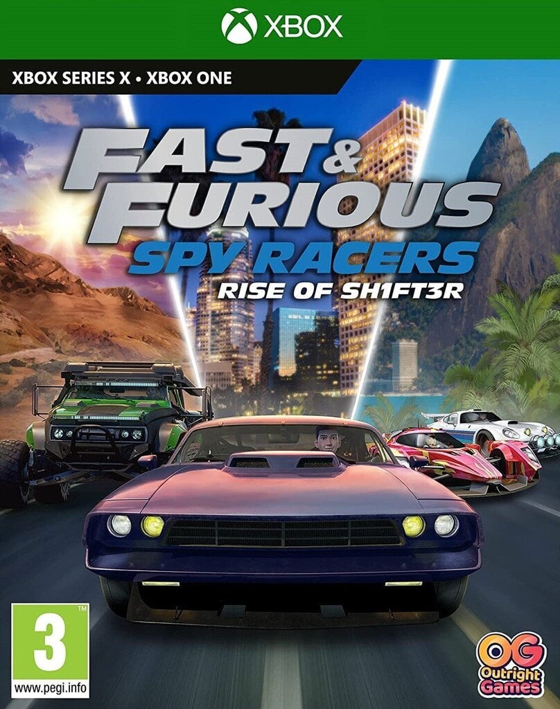 Fast and Furious Spy Racers: Rise of Shift3r Xbox Series X hind ja info | Arvutimängud, konsoolimängud | kaup24.ee