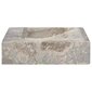 vidaXL valamu hall 58x39x10 cm, marmor цена и информация | Kraanikausid, valamud | kaup24.ee
