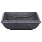 vidaXL valamu must 50x35x10 cm, marmor hind ja info | Kraanikausid, valamud | kaup24.ee