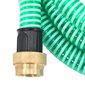vidaXL imivoolik messingust ühendustega, 3 m, 25 mm, roheline hind ja info | Autopesu tarvikud | kaup24.ee