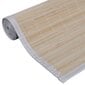 vidaXL kandilised naturaalsest bambusest vaibad, 2 tk, 120x180 cm hind ja info | Vaibad | kaup24.ee