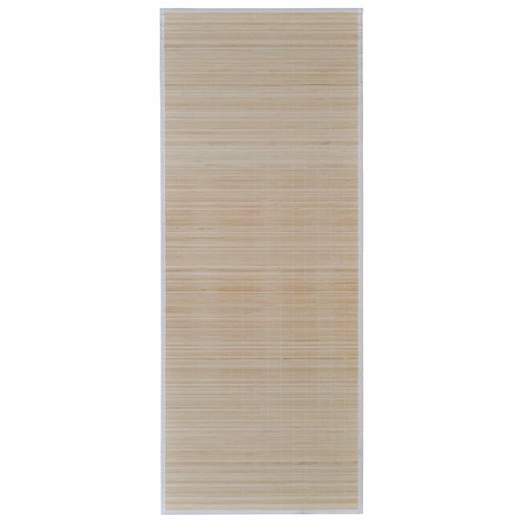 vidaXL kandilised naturaalsest bambusest vaibad, 4 tk, 120x180 cm цена и информация | Vaibad | kaup24.ee
