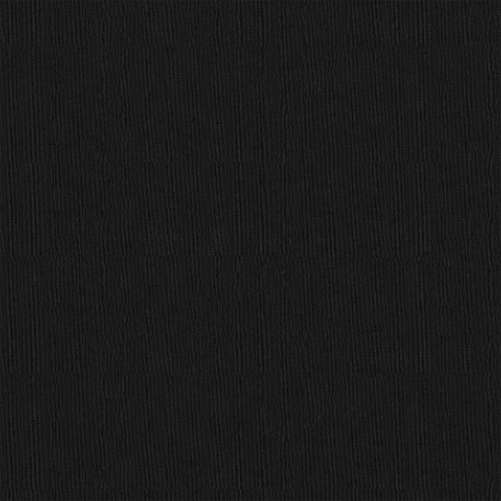 vidaXL rõdusirm, must, 75 x 300 cm, oxford-kangas hind ja info | Päikesevarjud, markiisid ja alused | kaup24.ee