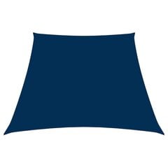vidaXL oxford-kangast päikesepuri, trapets, 3/4 x 2 m, sinine hind ja info | Päikesevarjud, markiisid ja alused | kaup24.ee