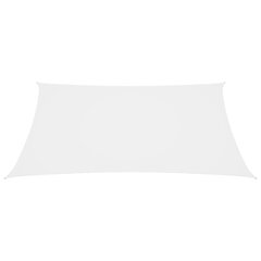 vidaXL oxford-kangast päikesepuri, ristkülik, 6 x 8 m, valge цена и информация | Зонты, маркизы, стойки | kaup24.ee