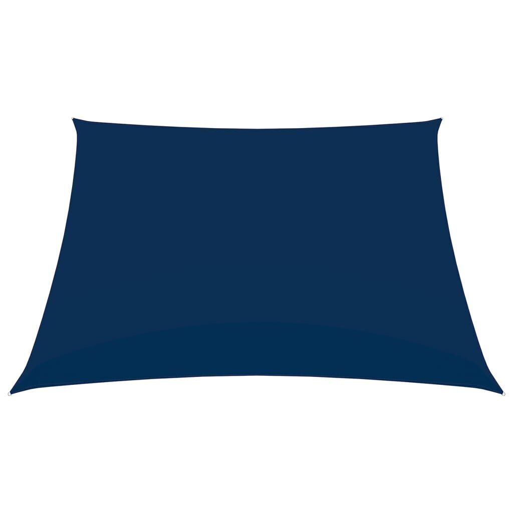 vidaXL oxford-kangast päikesepuri, kandiline, 3,6 x 3,6 m, sinine hind ja info | Päikesevarjud, markiisid ja alused | kaup24.ee
