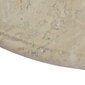 vidaXL lauaplaat, kreemjas, Ø 60 x 2,5 cm, marmor hind ja info | Lauaplaadid | kaup24.ee
