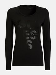 Женская футболка Guess, чёрная цена и информация | Женские футболки | kaup24.ee