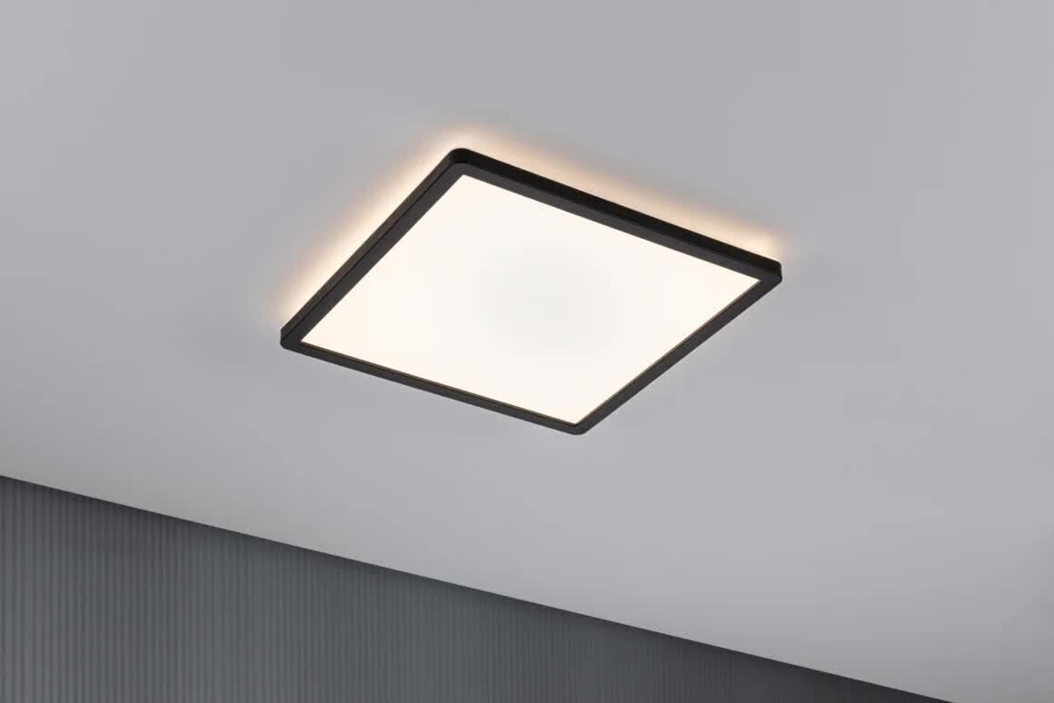 Paulmann LED Panel Atria Shine ruut 293x293mm 3000K Must hind ja info | Süvistatavad ja LED valgustid | kaup24.ee