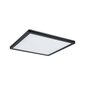 Paulmann LED Panel Atria Shine ruut 293x293mm 3000K Must hind ja info | Süvistatavad ja LED valgustid | kaup24.ee