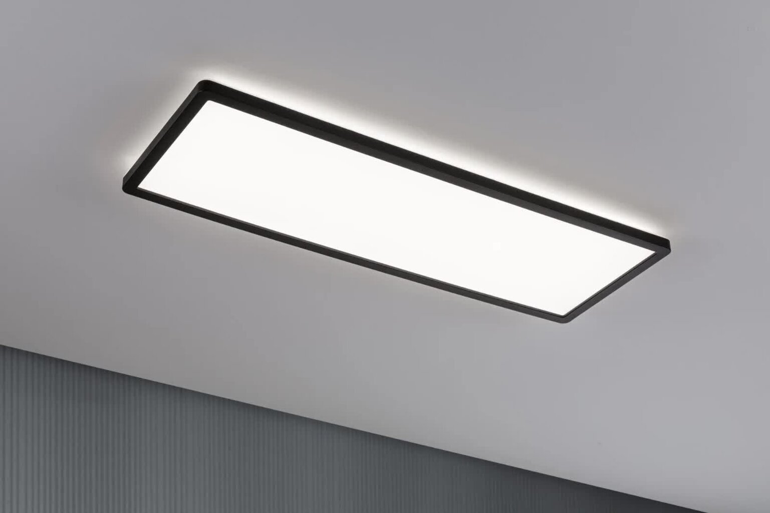 Paulmann LED Panel Atria Shine 3-Step-Dim ristkülik 580x200mm 4000K Must hind ja info | Süvistatavad ja LED valgustid | kaup24.ee