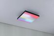 Paulmann LED paneel Velora Rainbow ruut 295x295mm RGBW Must hind ja info | Süvistatavad ja LED valgustid | kaup24.ee