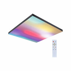 Paulmann LED paneel Velora Rainbow ruut 595x595mm RGBW Must hind ja info | Süvistatavad ja LED valgustid | kaup24.ee