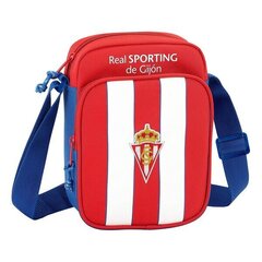 Сумка через плечо Real Sporting de Gijón цена и информация | Школьные рюкзаки, спортивные сумки | kaup24.ee