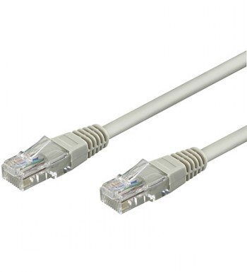 GB CAT6 NETWORK CABLE U/UTP GREY 2M hind ja info | Kaablid ja juhtmed | kaup24.ee